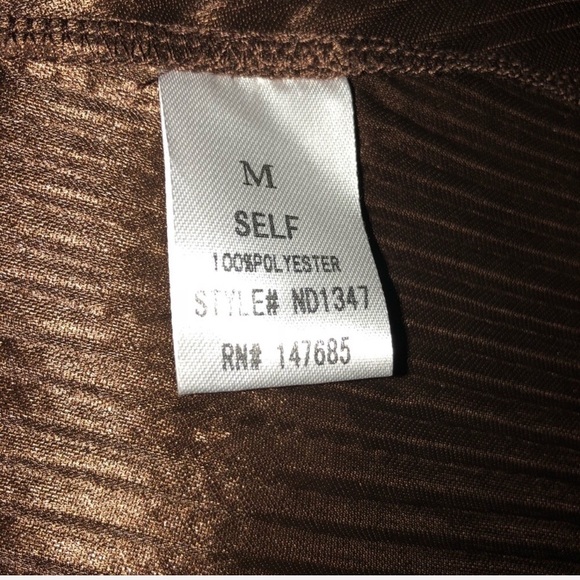 Windsor Metallic Silver Pleated Shift Dress Sz M - Picture 8 of 8